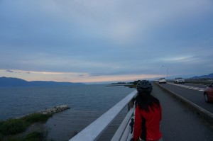 Cycling Lake Biwa